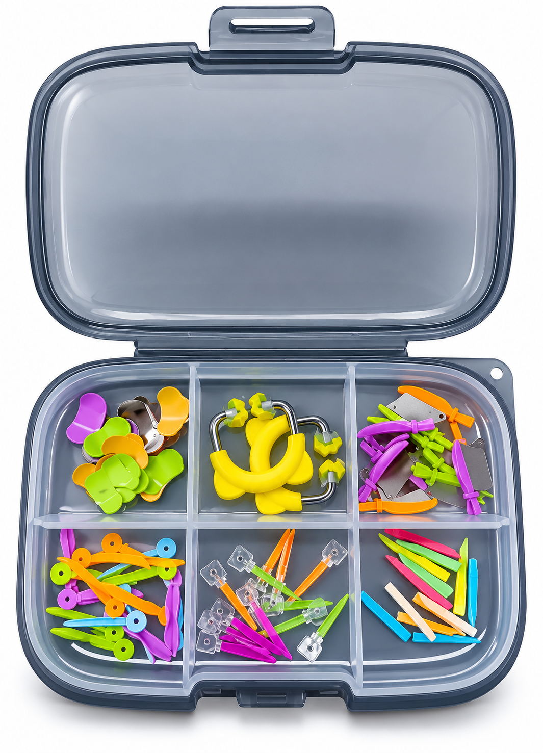 Dental Sectional Contoured Matrix Bands & Adaptive 3D Wedges Organizer Kit