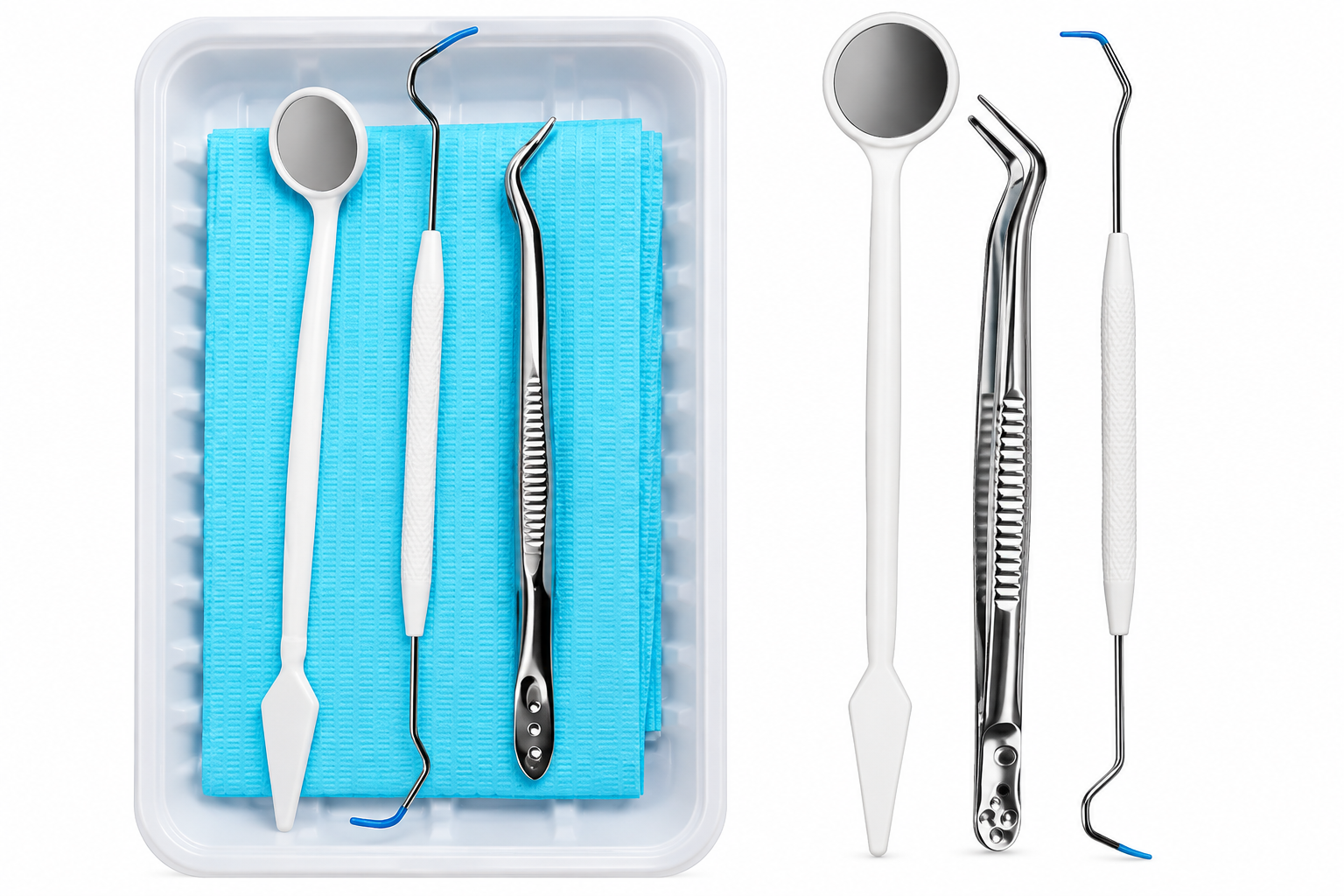 Disposable Dental Examination & Diagnostic Instrument Kit (5-in-1)